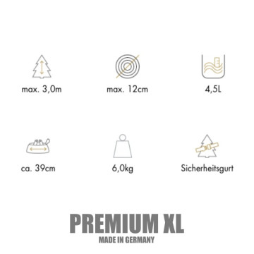 Stojan na vianočný stromček Krinner PREMIUM XL