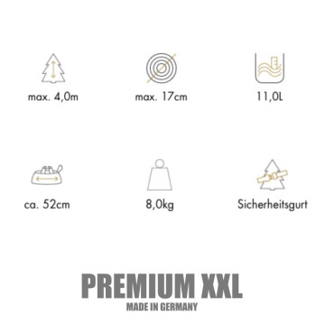 Stojan na vianočný stromček Krinner PREMIUM XXL