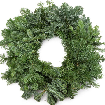 VIANOČNÝ VENIEC (veniec zo živej čačiny)