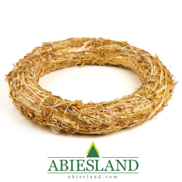 Slamený základ - kruh - 25 cm